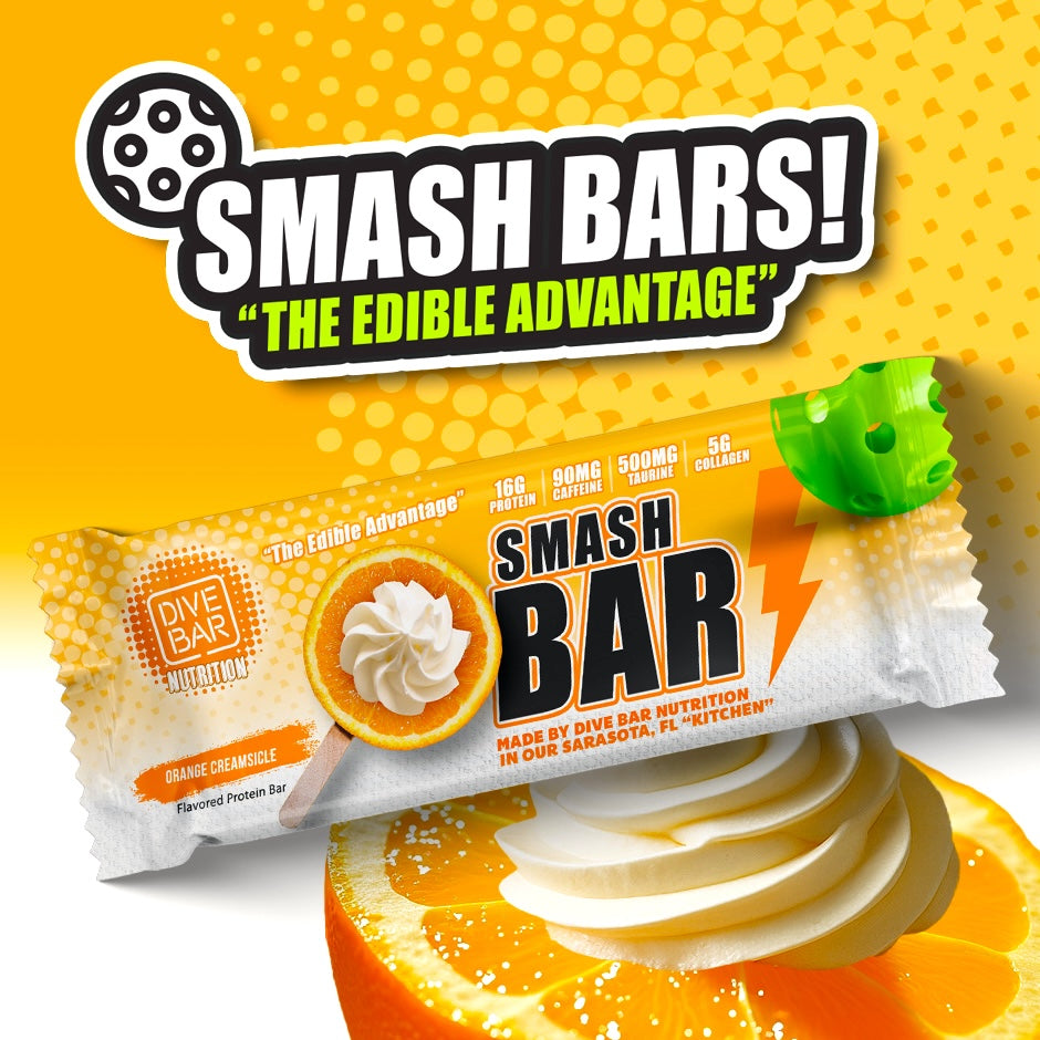 SMASH Bar - Orange Creamsicle - 6 Bars Valu Menu