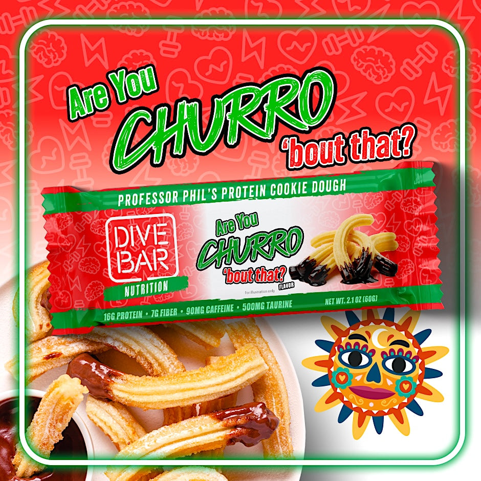 CHURRO Cinnamon Sugah - 6 Bars