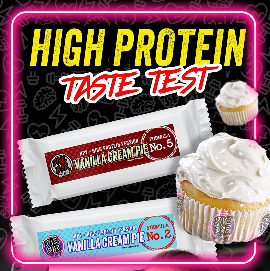 High Protein Version Taste Tester - 4 bars