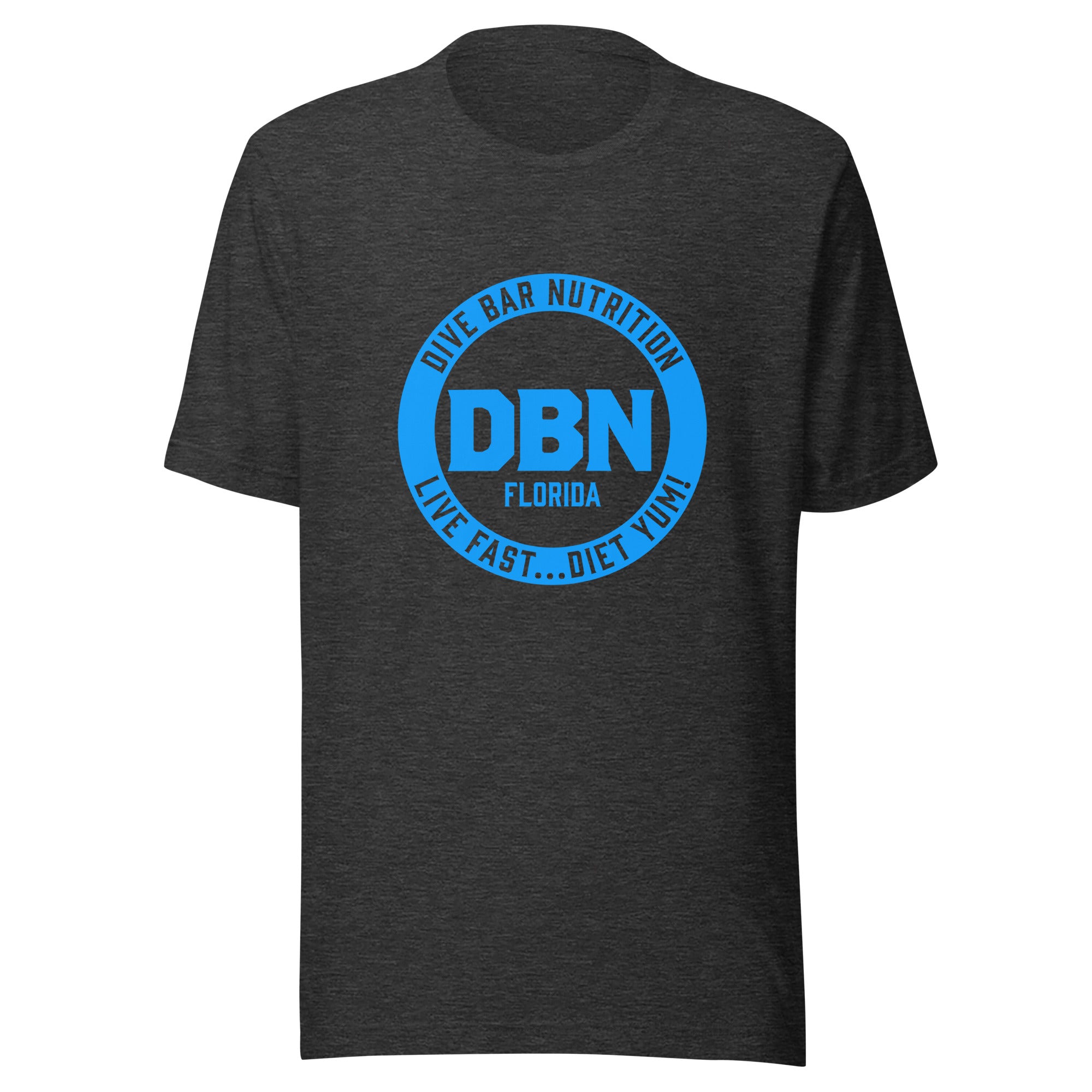 Blue DBN logo Unisex t-shirt