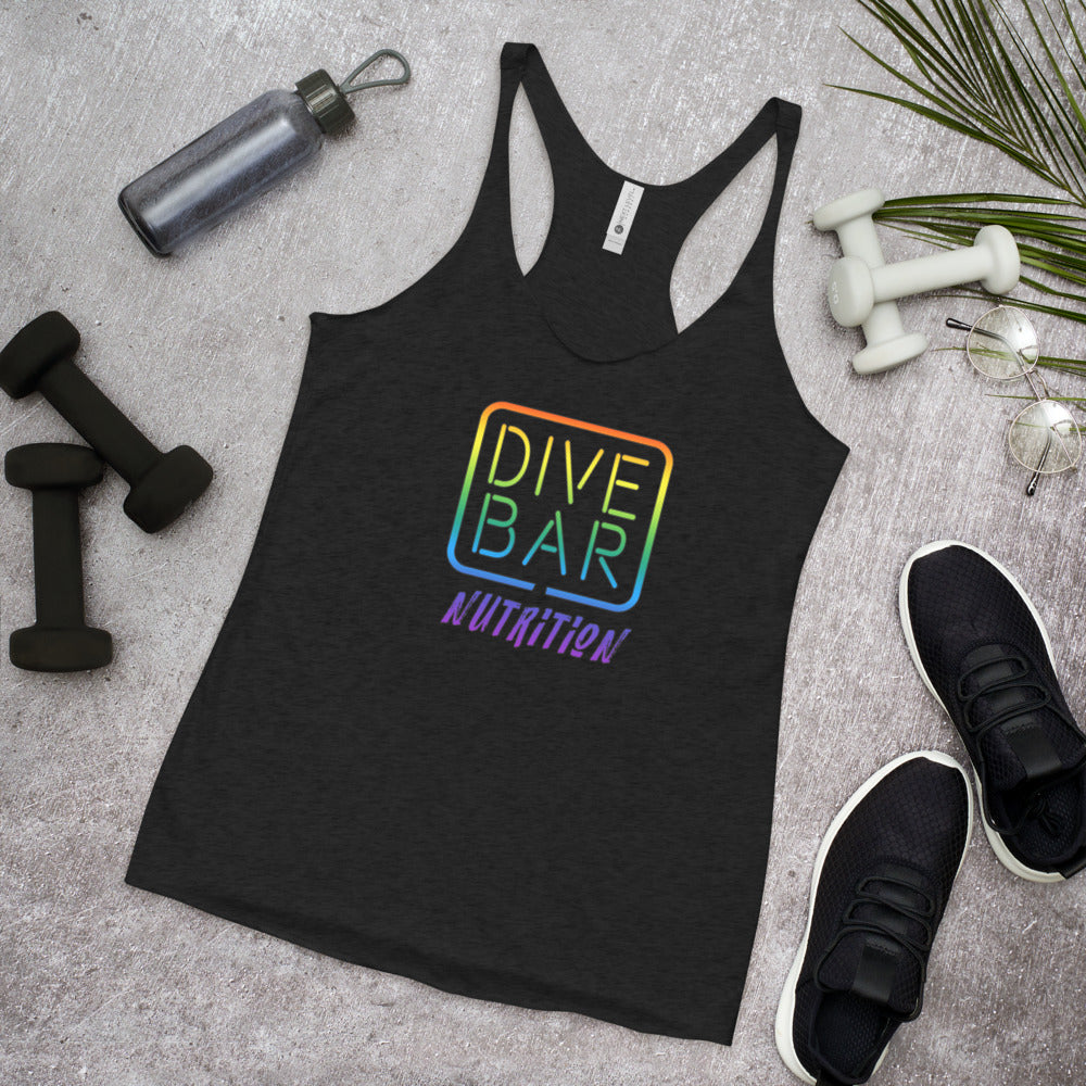 Rockin Rainbow Racerback Tank