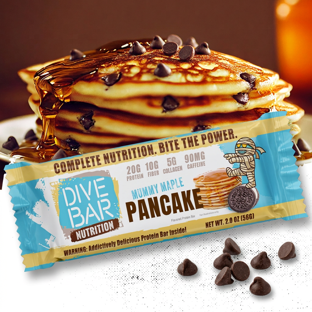 Teresa's Mummy Maple Pancake - 6 bars