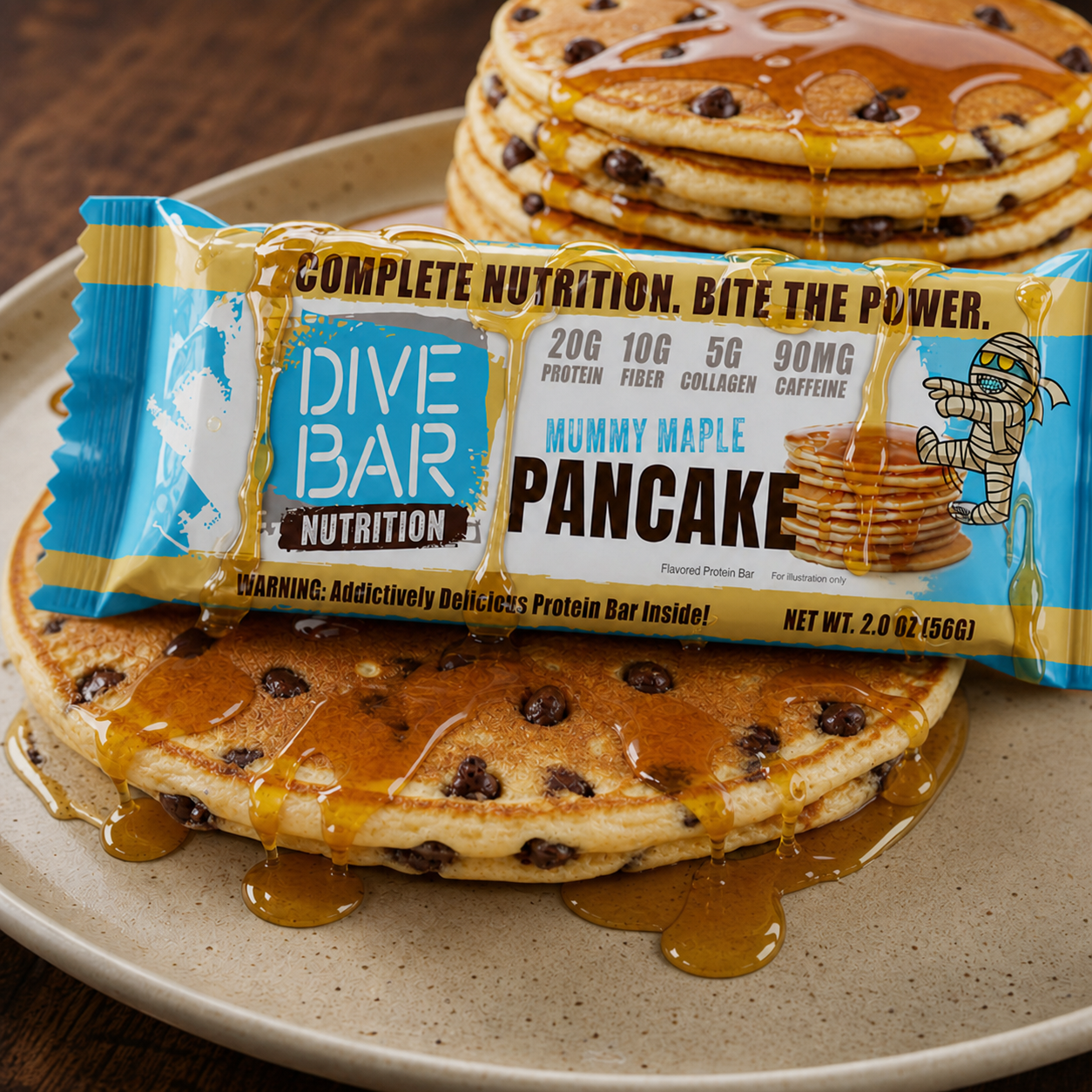 Teresa's Mummy Maple Pancake - 6 bars