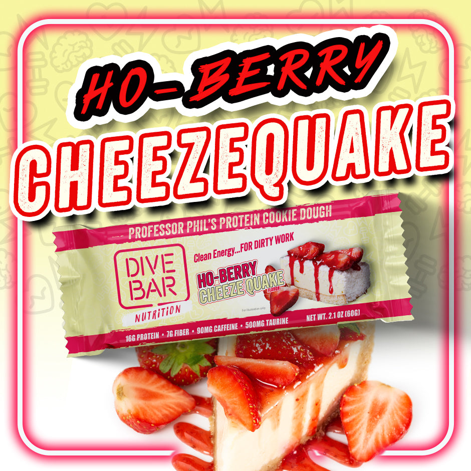 Ho-Berry Cheezequake - 6 Bars