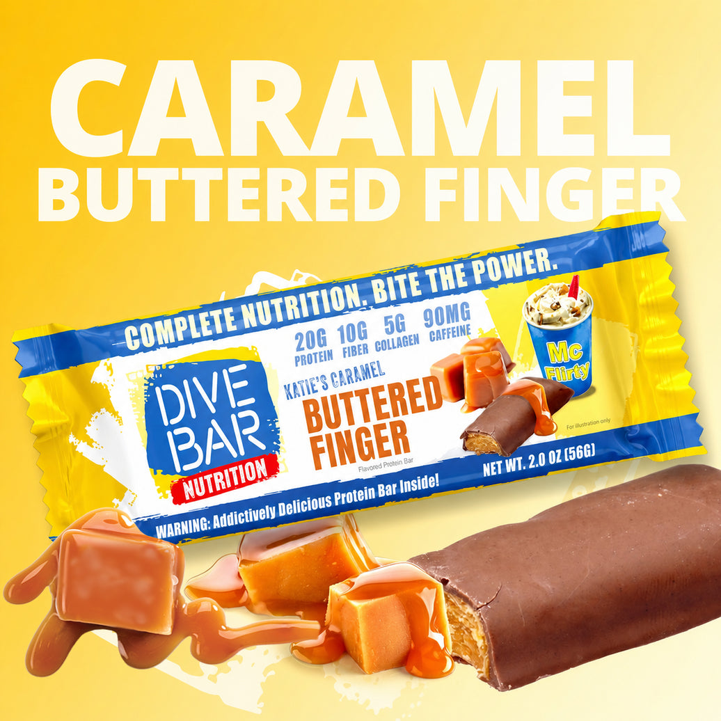 Katie's Caramel ButterFinger - 6 bars