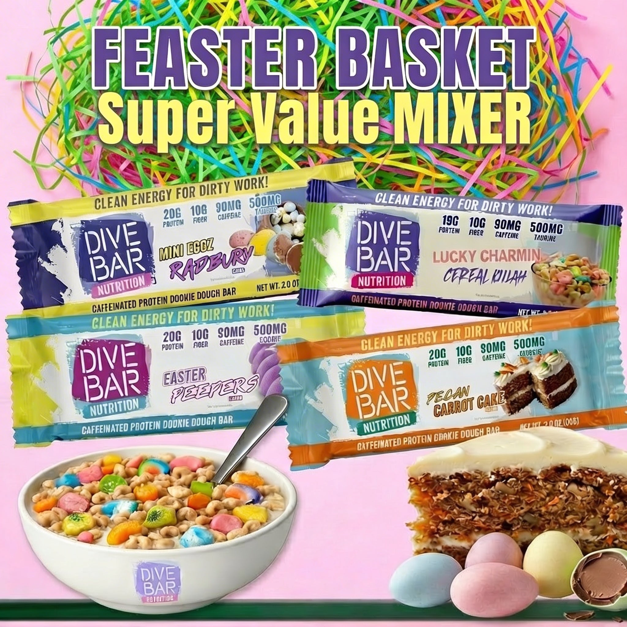 FEASTER BASKET - 25 Bar Value Pack