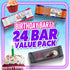 Birthday Barty - 24 Bar Super Valu Pack !