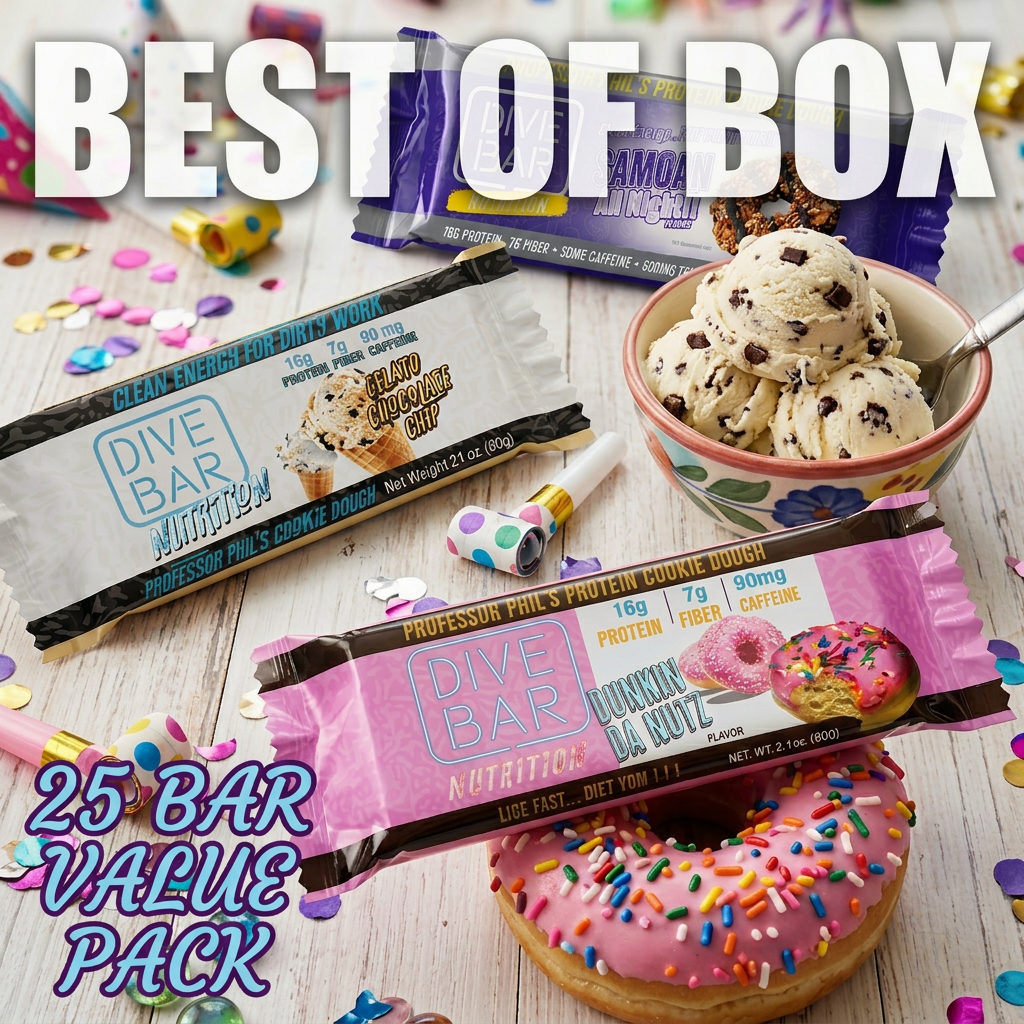 "BEST OF" BOX - 25 Bar Value Pack