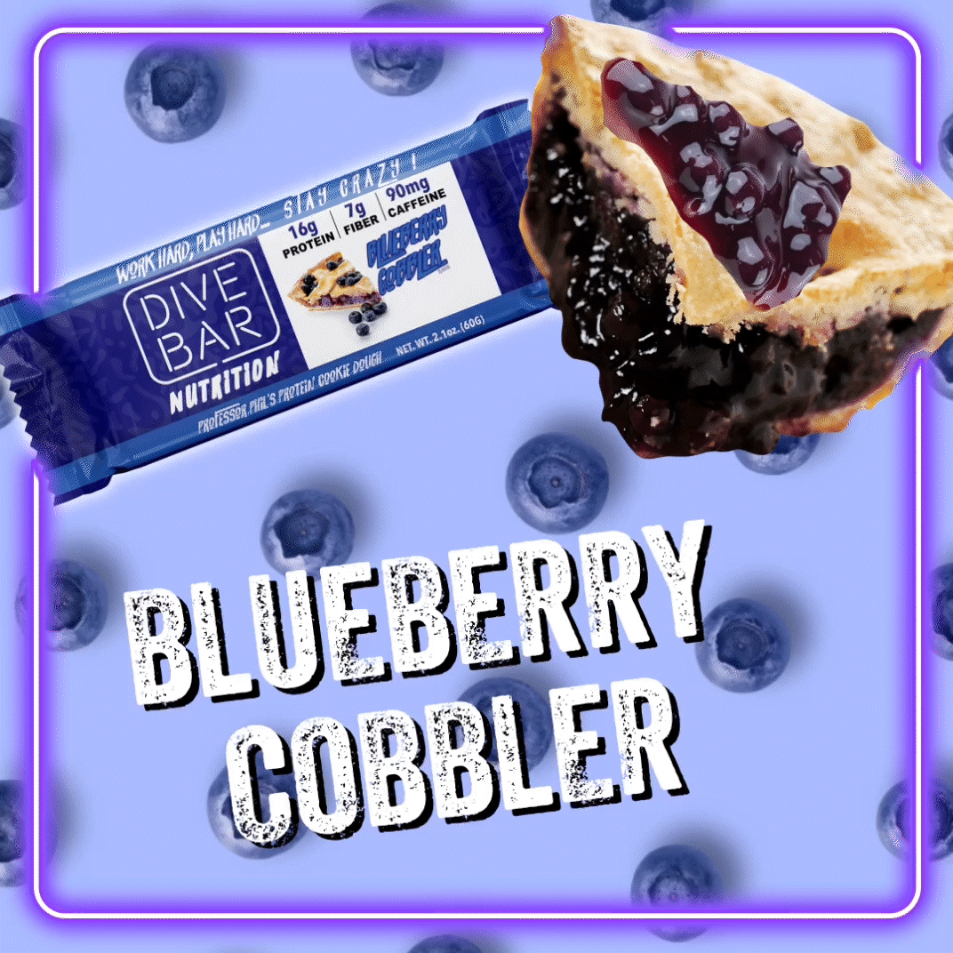*FRESH BAKE* Blueberry Cobbler - 6 Bars