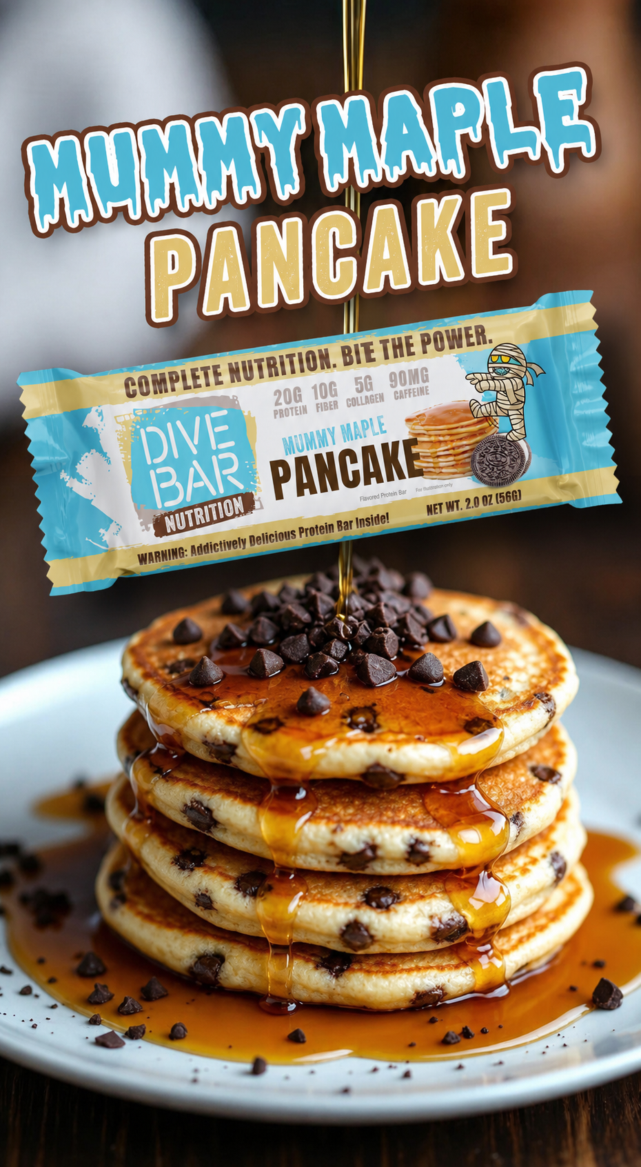 Teresa's Mummy Maple Pancake - 6 bars