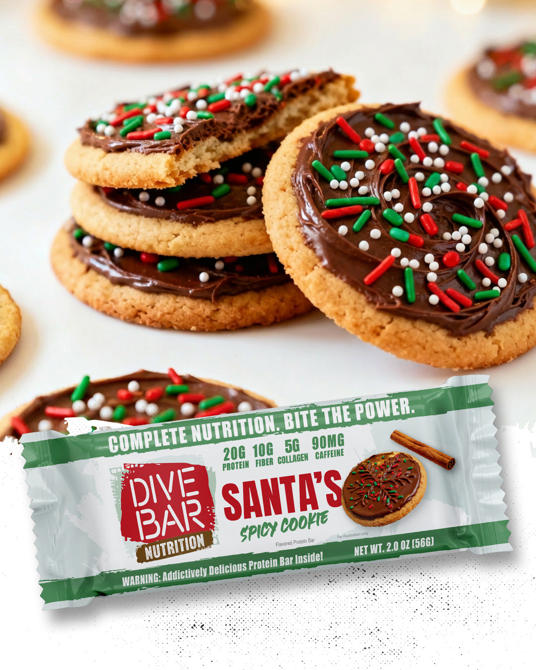 Santa Spicy Nightlife Cookie - 6 bars