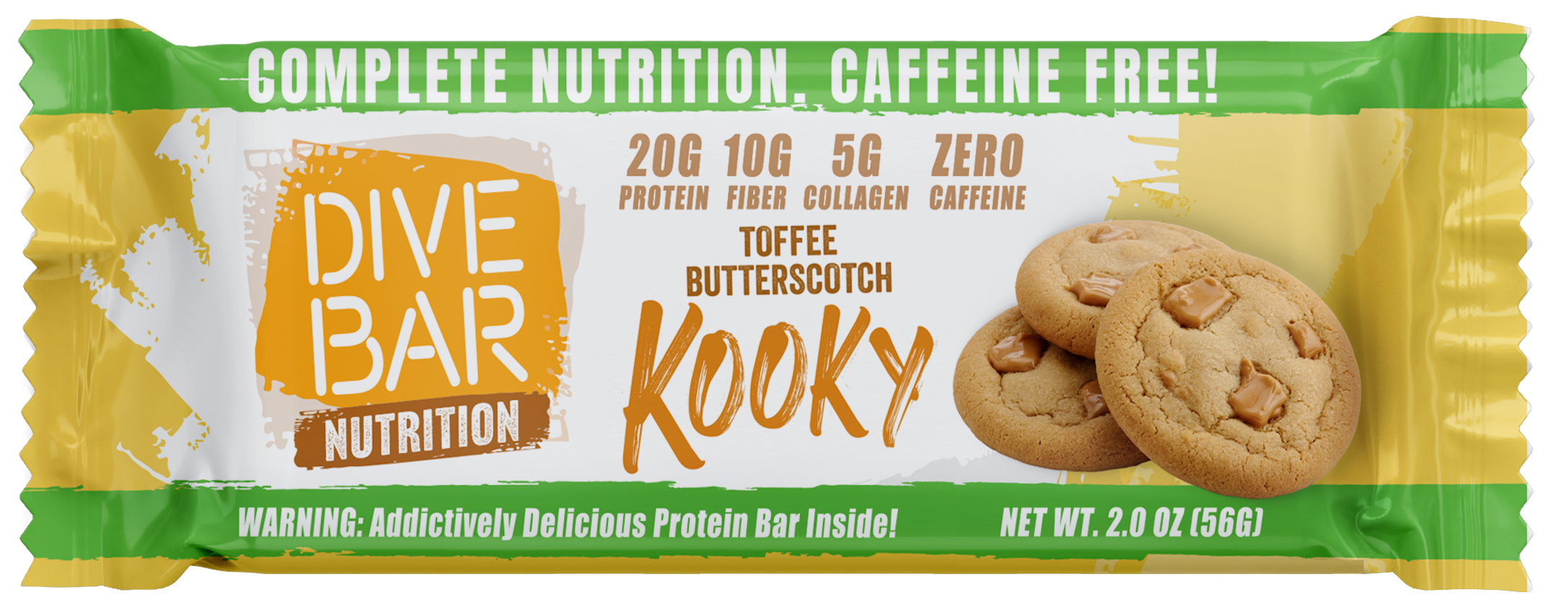 DECAF BUTTERSCOTCH TOFFEE- 6 Bars