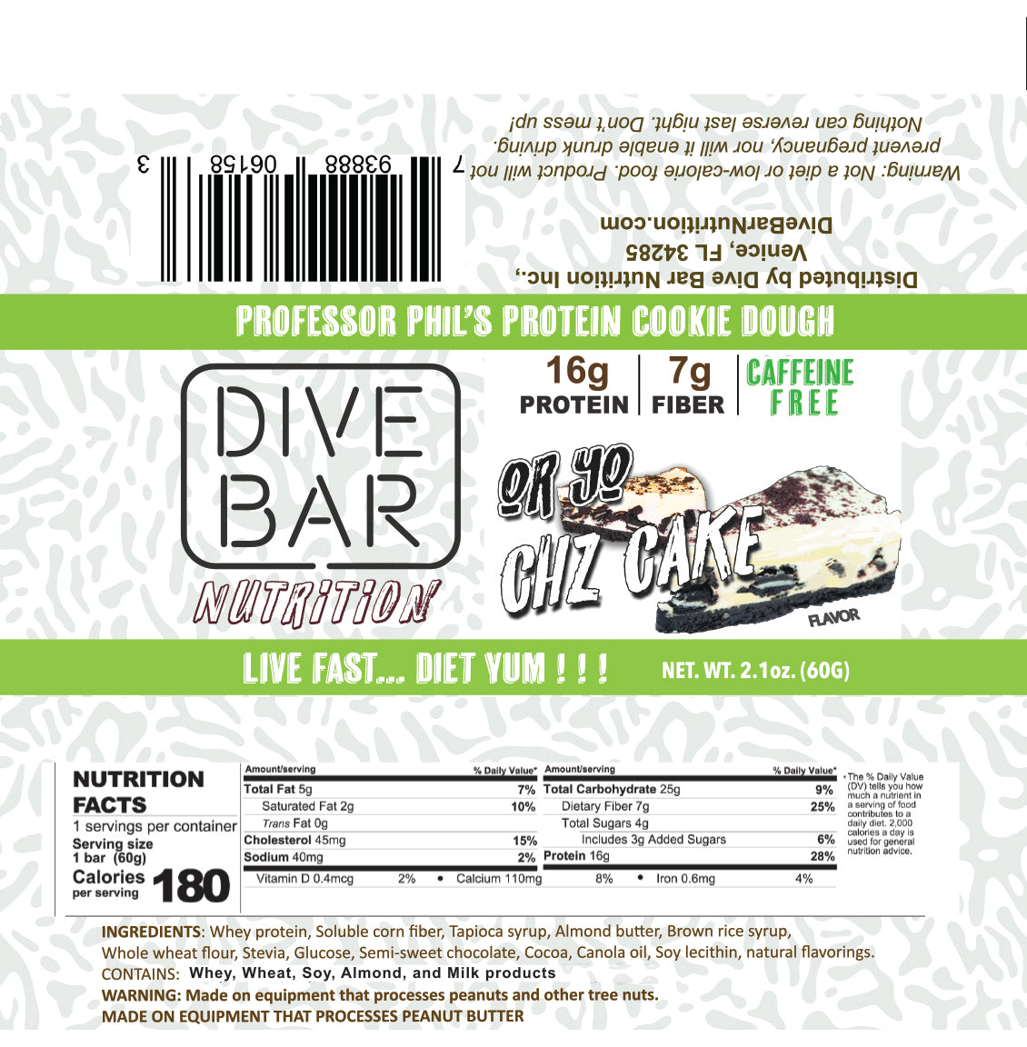 DECAF Or-Yo Cheezecake - 6 bars - Value Menu