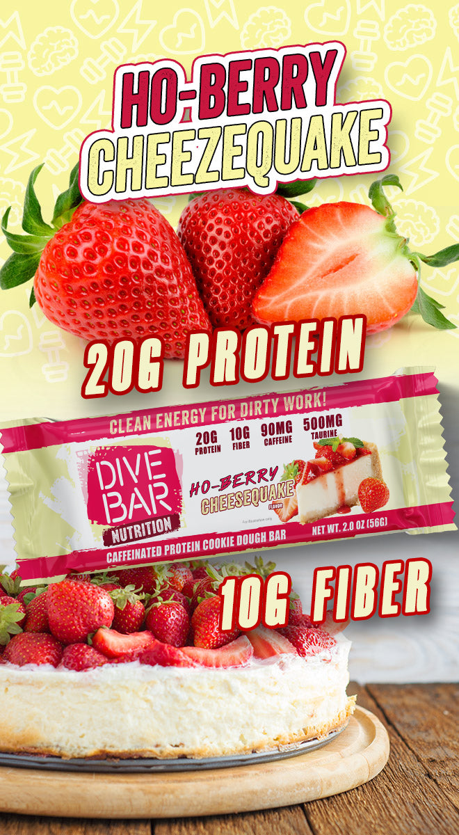 Ho-Berry Cheezequake - 6 Bars