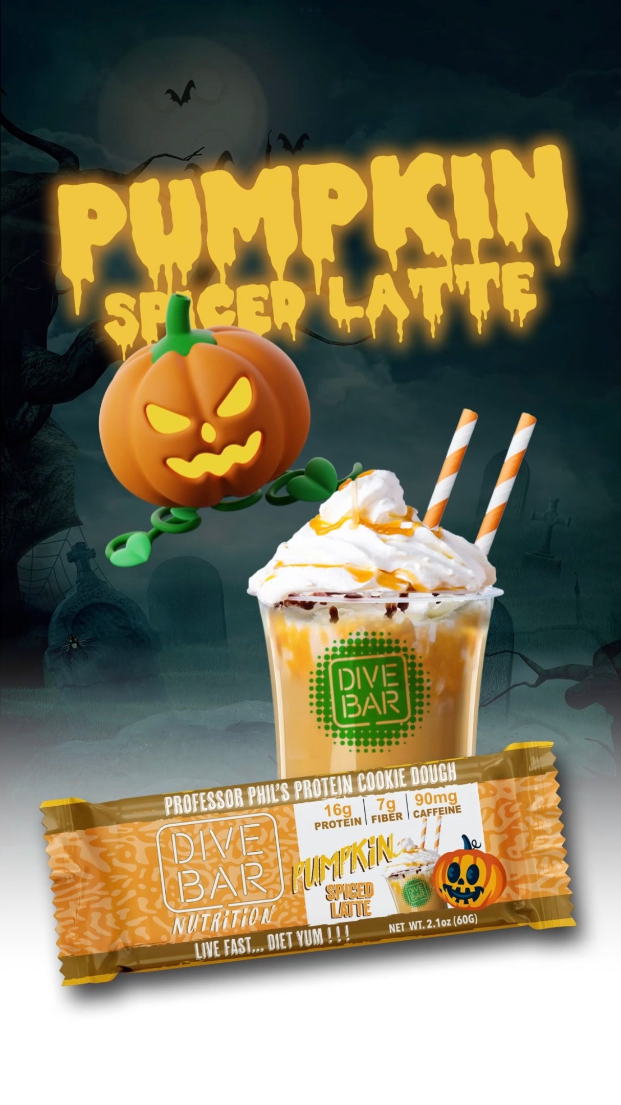 Pumpkin Spiced Latte - 6 Bars