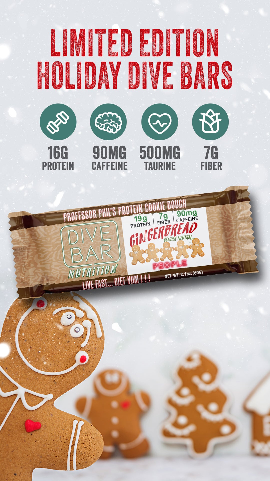 GINGERBREAD COOKIE - 6 bars