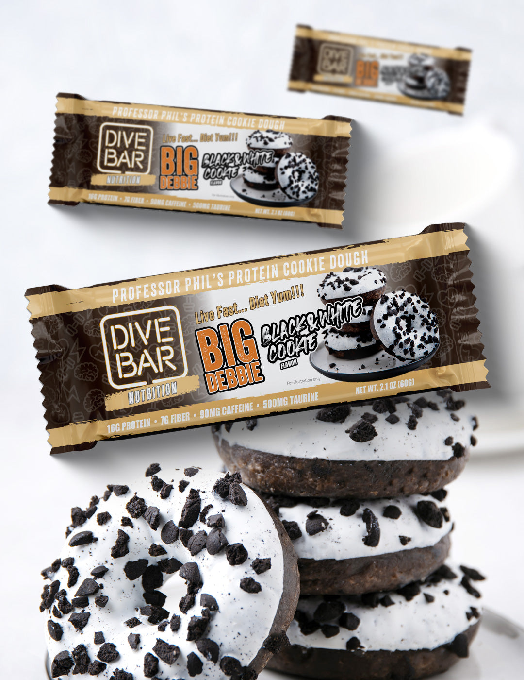 Big Debbie Black & White Cookie - 6 Bars