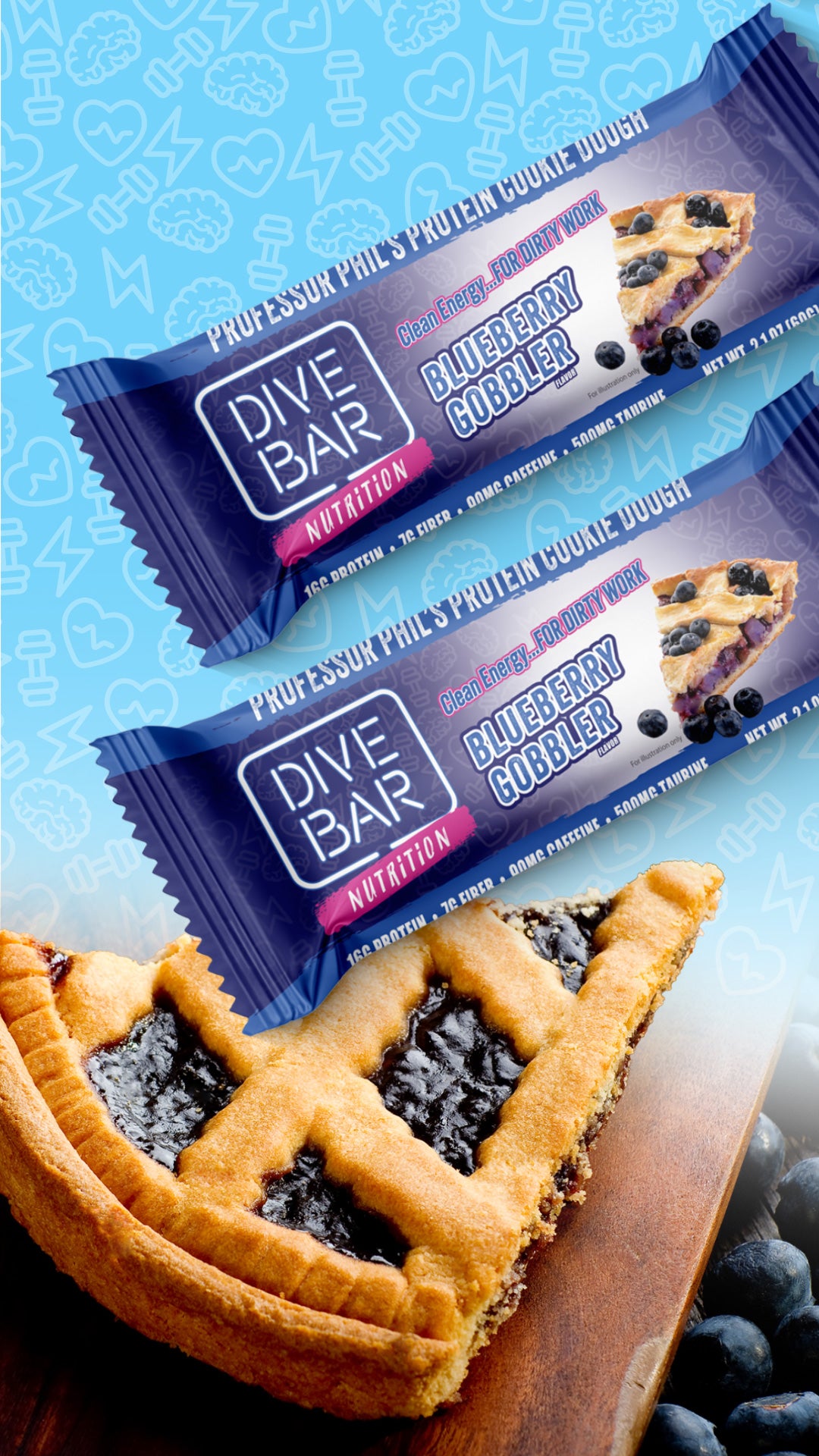 Blueberry Gobbler - 6 Bars