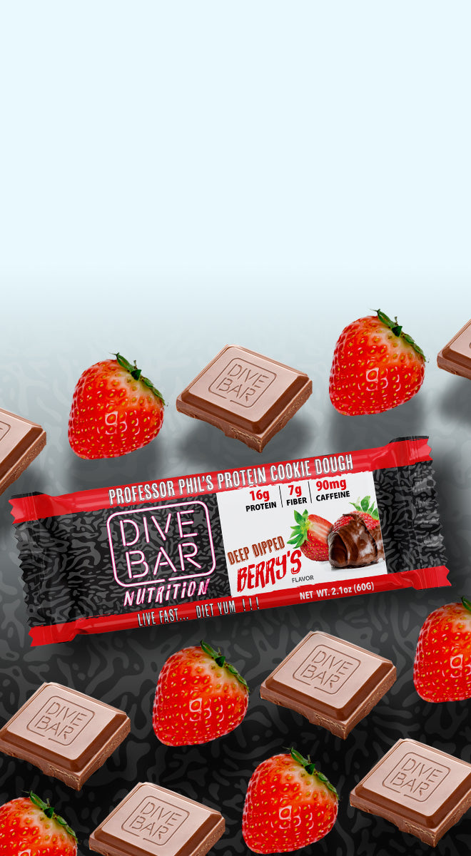 Deep Dipped Berry's - 6 Bars