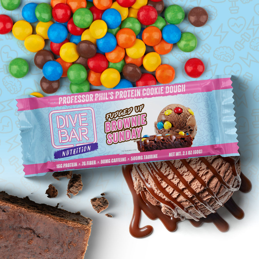 Fudged Up Brownie Sunday - 6 bars