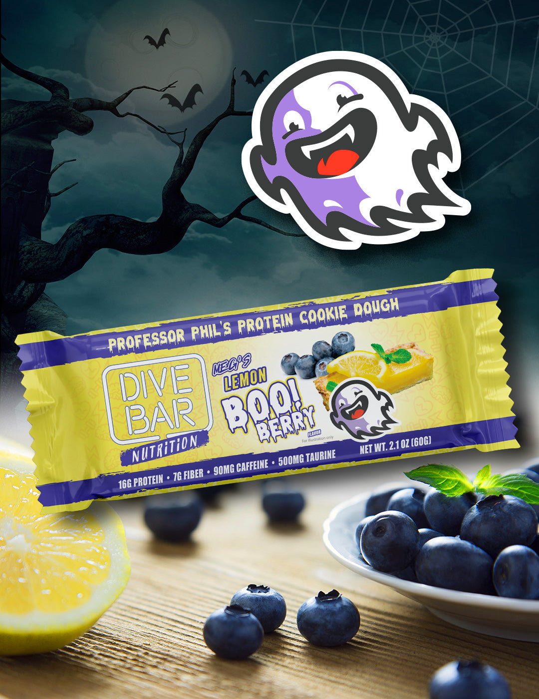 Lemon Boo-Berry - 6 Bars