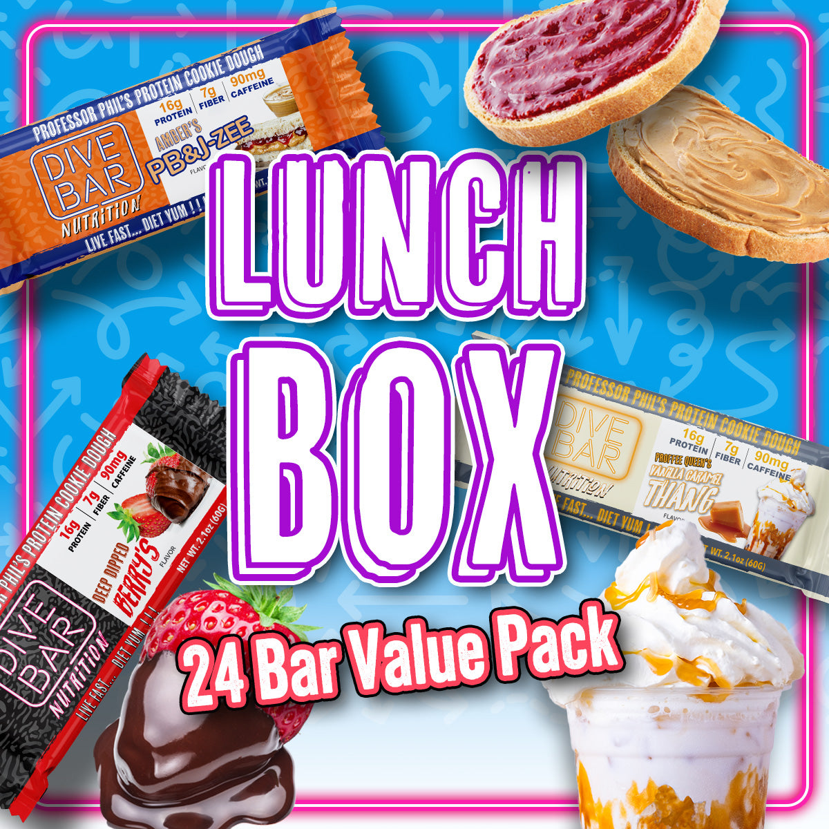 The Lunch Box - 24 Bar Valu Pack !
