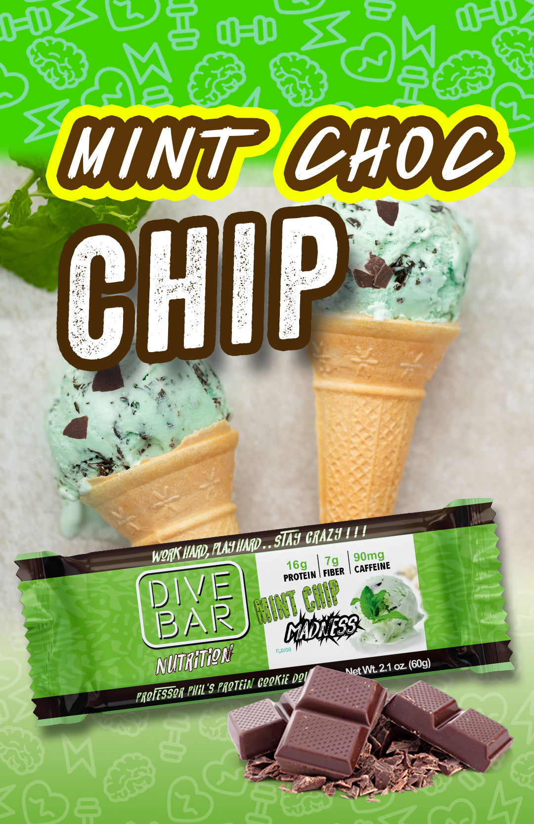 MINT CHIP MADNESS - 6 Bars