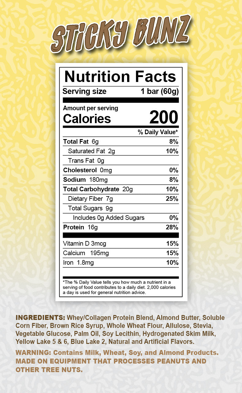 COLLAGEN Sticky Bunz - 6 Bars