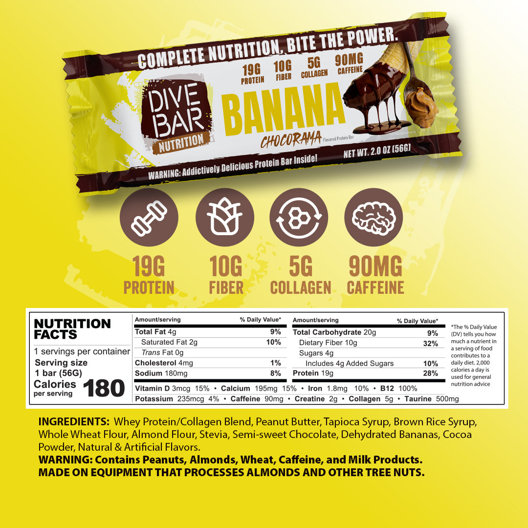 CHOCOLATE BANANA - 6 BARS