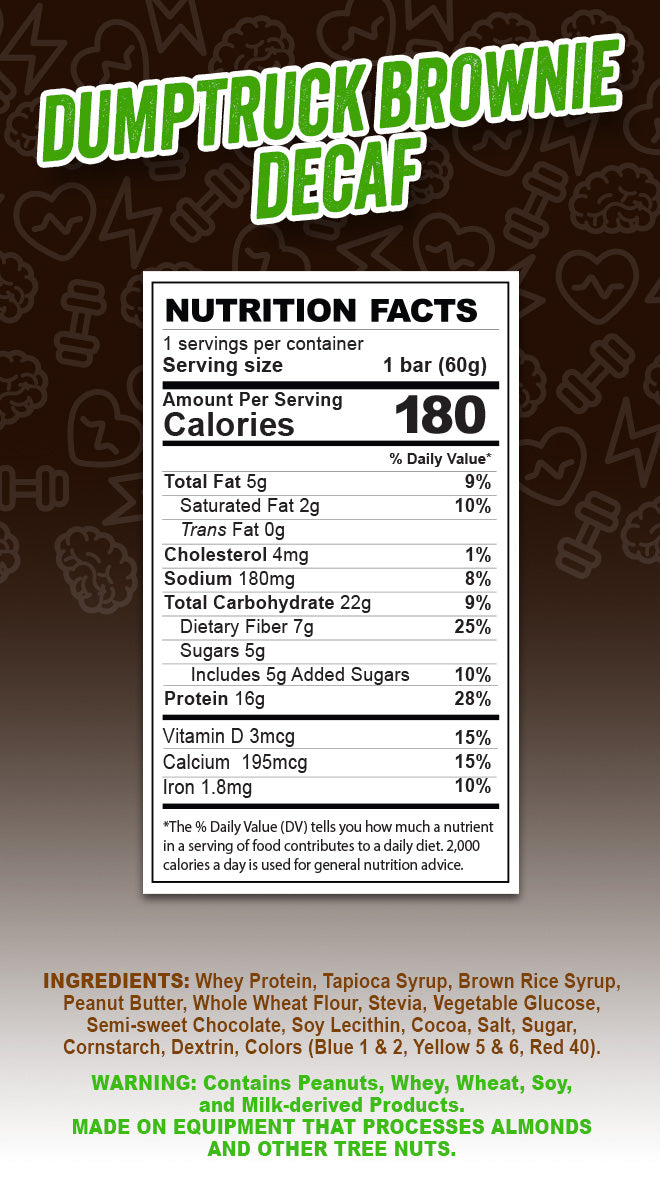 DECAF - Dumptruck Brownie 6 bars