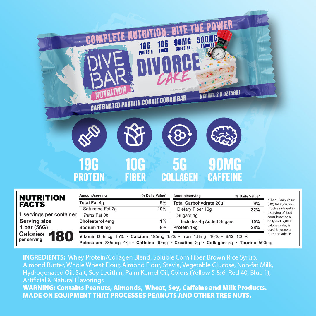 VALUE PACK Divorce Cake  - 5 bars