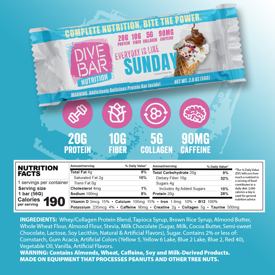 Ice Cream Sunday - 6 Bars