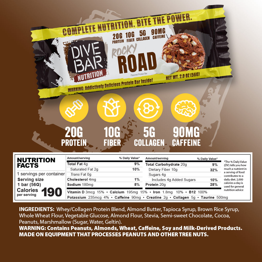 Rocky Road - 6 bars_