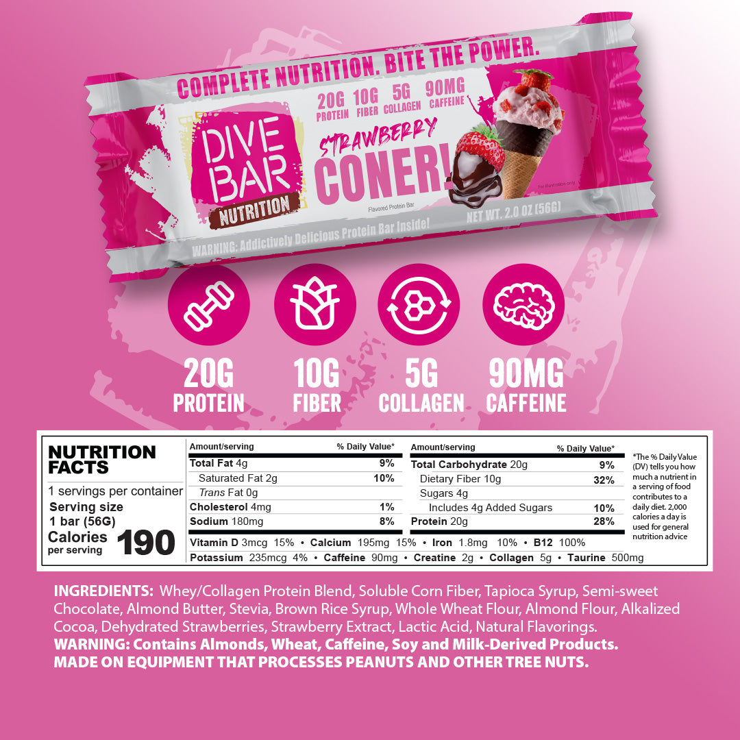 Strawberry Coner - 6 BARS
