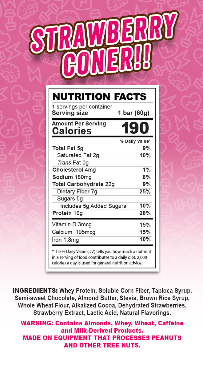 Strawberry Coner - 6 BARS