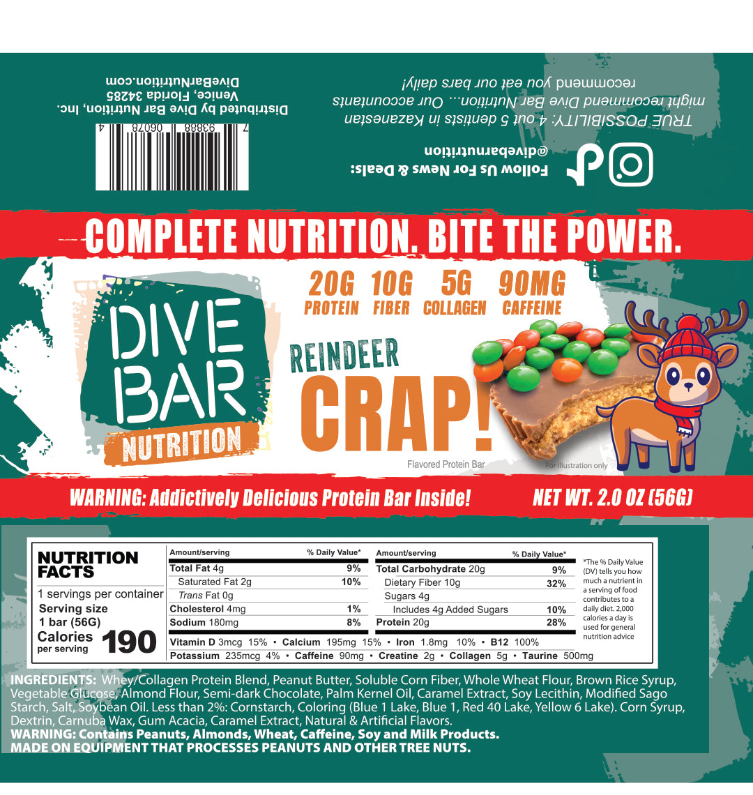 Reindeer Crap - 6 Bars