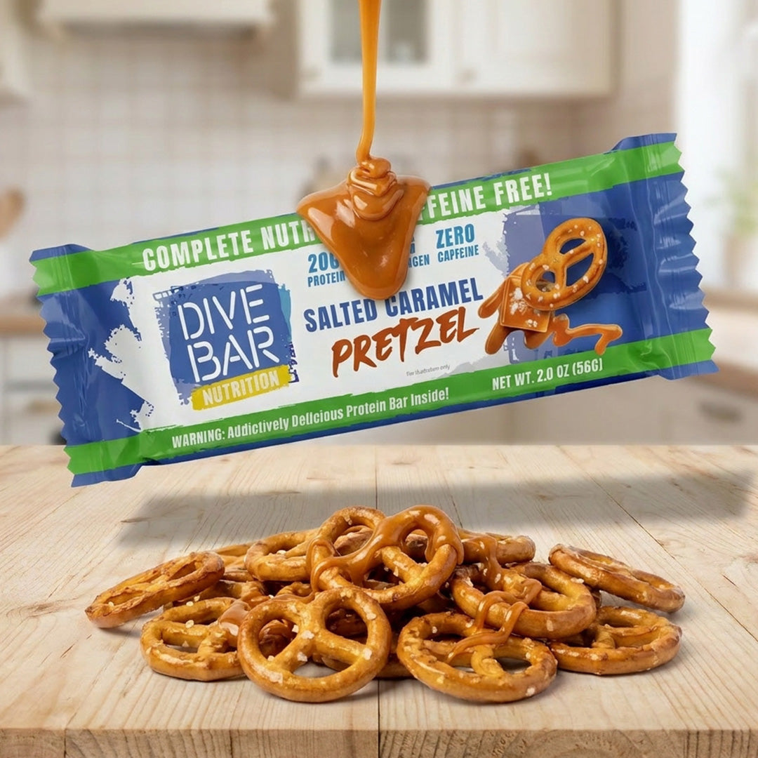 Decaf Salted Caramel Pretzel - 6 bars