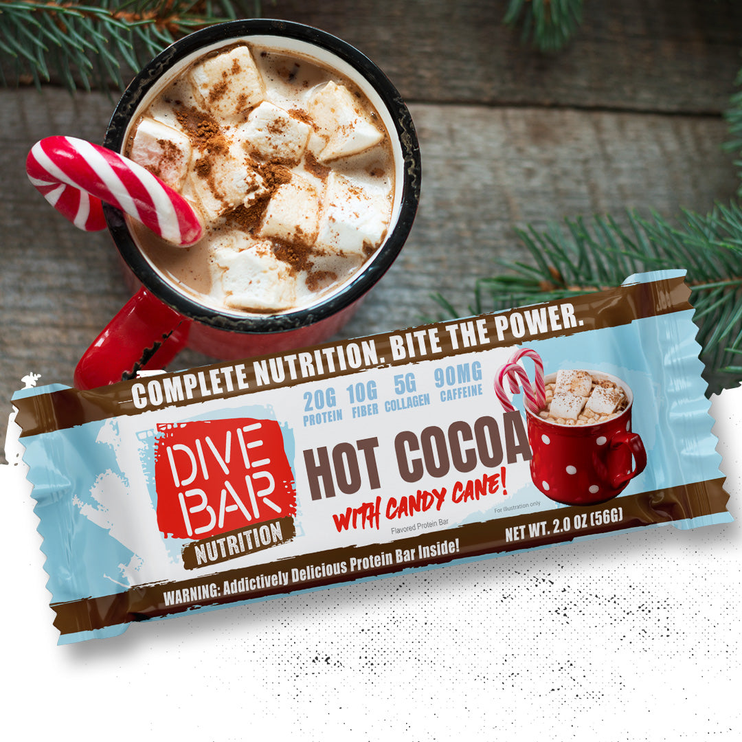 Hot Cocoa wt Candy Cane  -  6 Bars