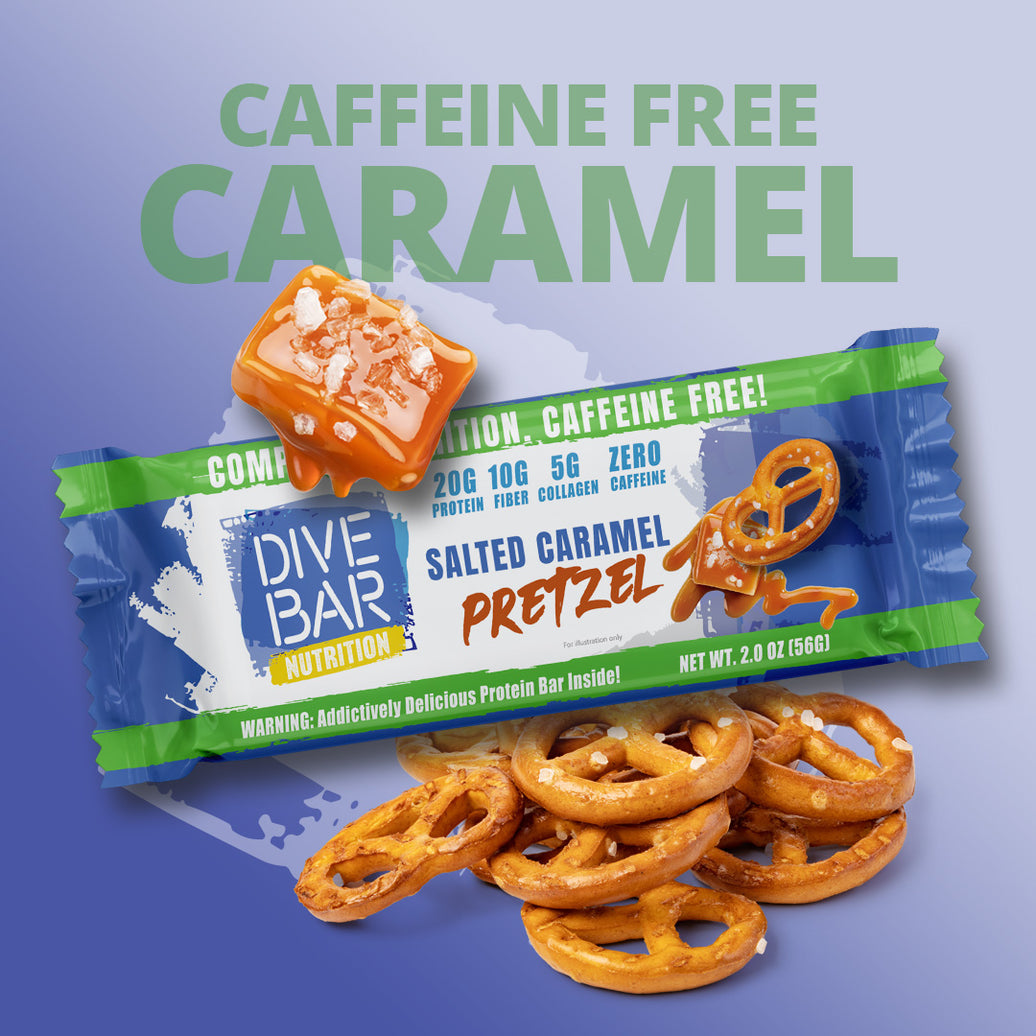 Decaf Salted Caramel Pretzel - 6 bars