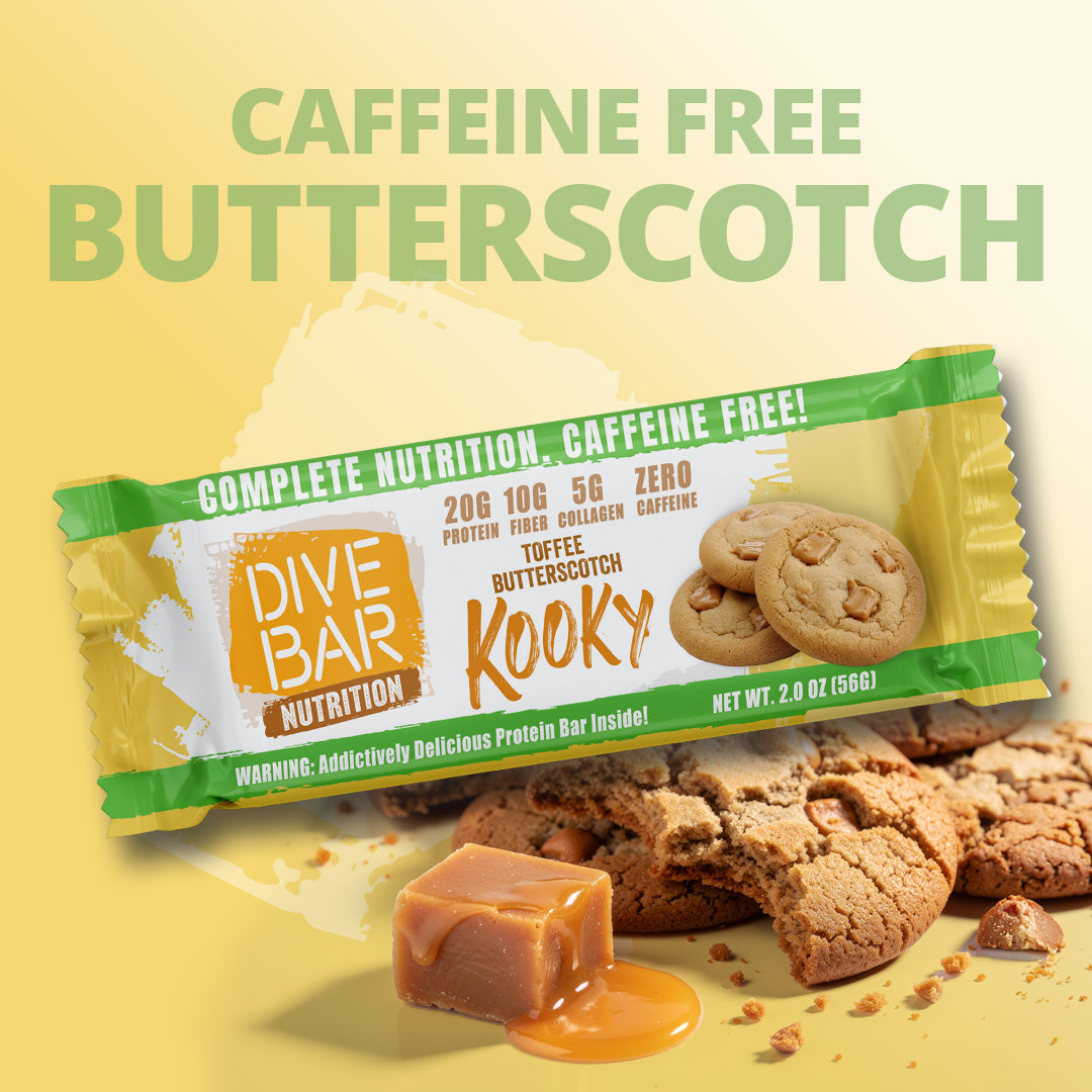 DECAF BUTTERSCOTCH TOFFEE- 6 Bars
