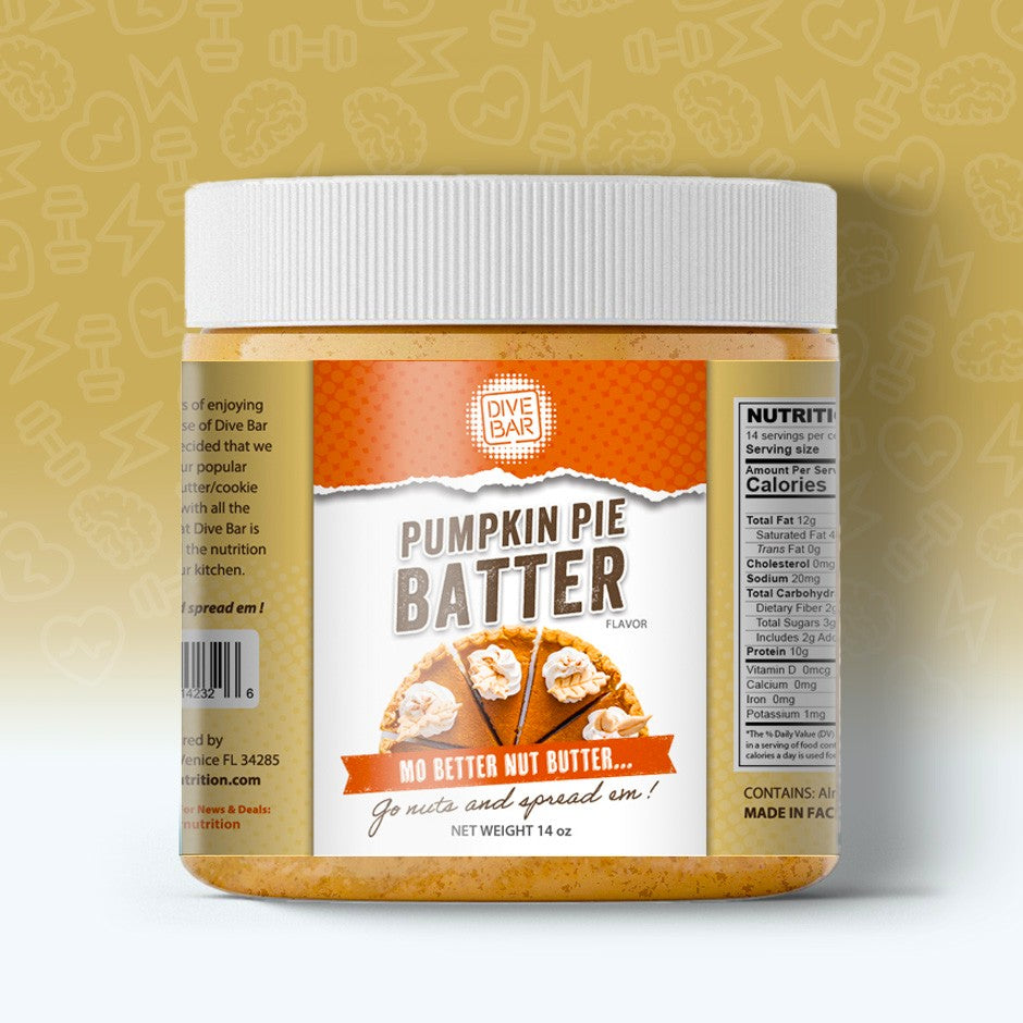 PEANUT & ALMOND BUTTER - Pumpkin Pie Batter