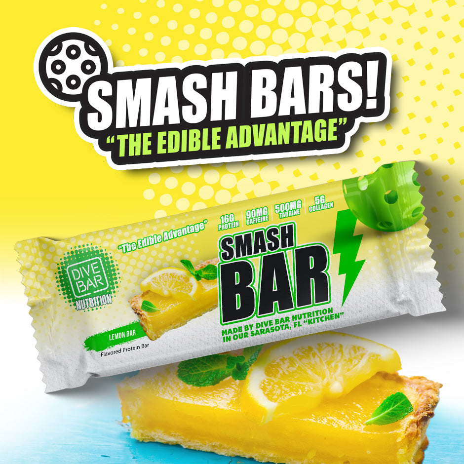 SMASH Bar - Lemon Bar - 6 Bars