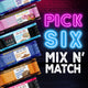 PICK 6 Mix N Match