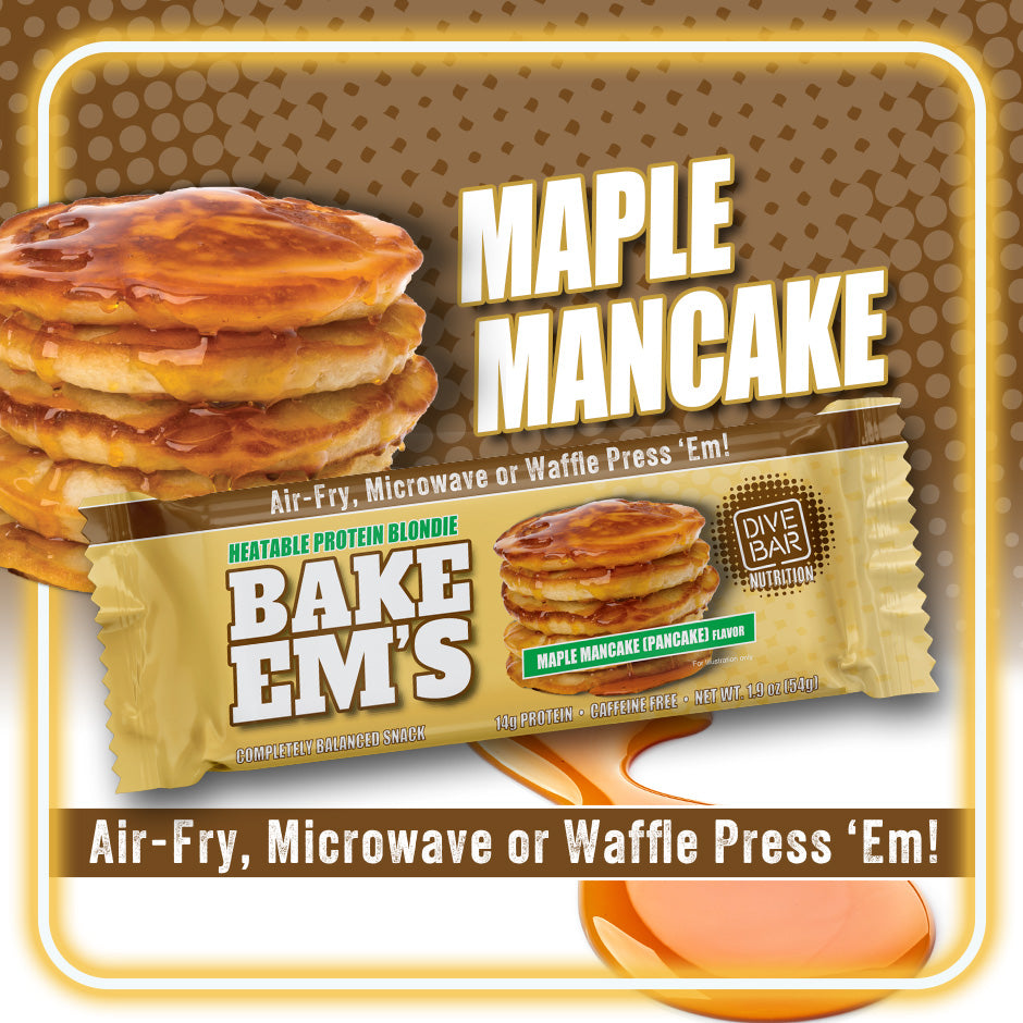 Bake 'Ems - Maple Mancake - 6 bars