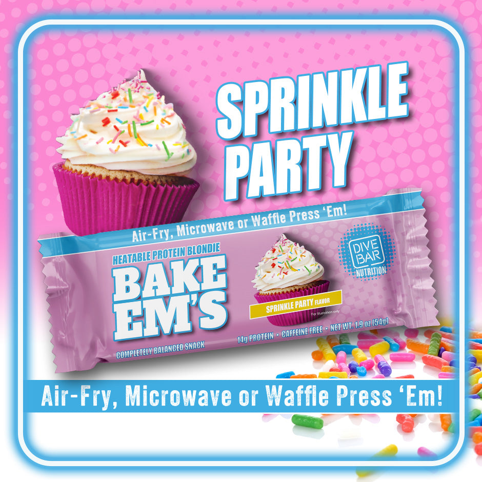 Bake 'Ems - Sprinkle Party - 6 bars