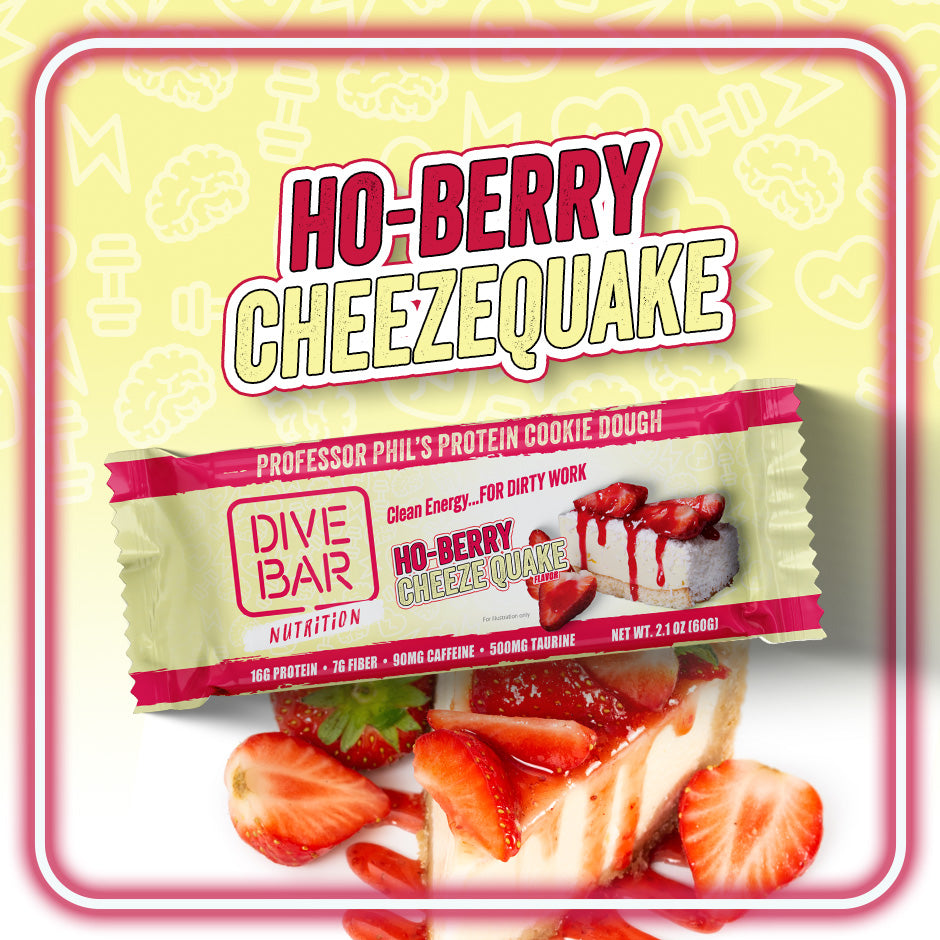 Ho-Berry Cheezequake - 6 Bars