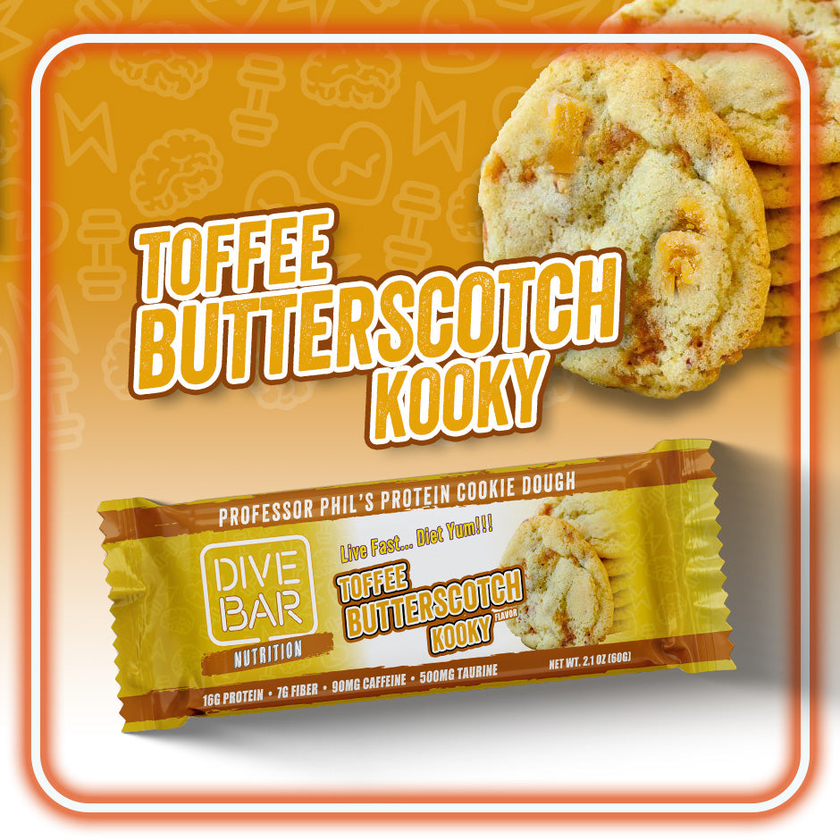 TOFFEE BUTTERSCOTCH KOOKY - 6 Bars