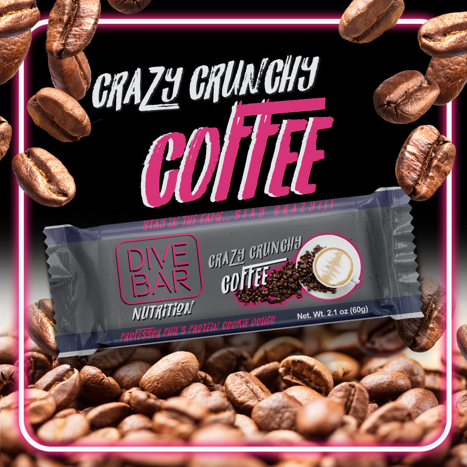 Crazy Crunchy Coffee - 6 Bars