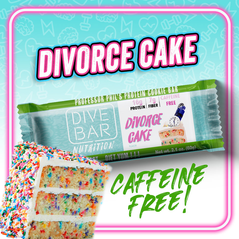 DECAF Divorce Cake - 6 Bars