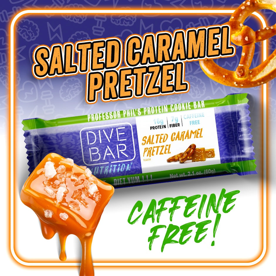 Decaf Salted Caramel Pretzel - 6 bars